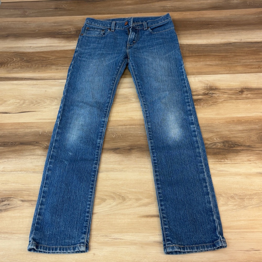 Levi Strauss 510 Kids Boys Jeans‎ Size 12 Regular Blue Denim Straight Fit